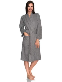 TowelSelections Women's Robe Turkish Cotton Terry Kimono Bathrobe