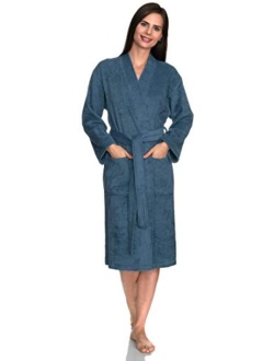 TowelSelections Women's Robe Turkish Cotton Terry Kimono Bathrobe