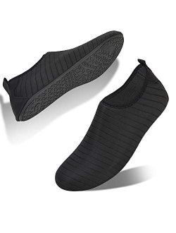 HMIYA Aqua Socks Beach Water Shoes Barefoot Yoga Socks Quick-Dry Surf Swim Shoes for Women Men