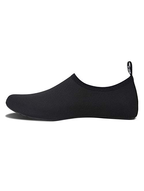 HMIYA Aqua Socks Beach Water Shoes Barefoot Yoga Socks Quick-Dry Surf Swim Shoes for Women Men