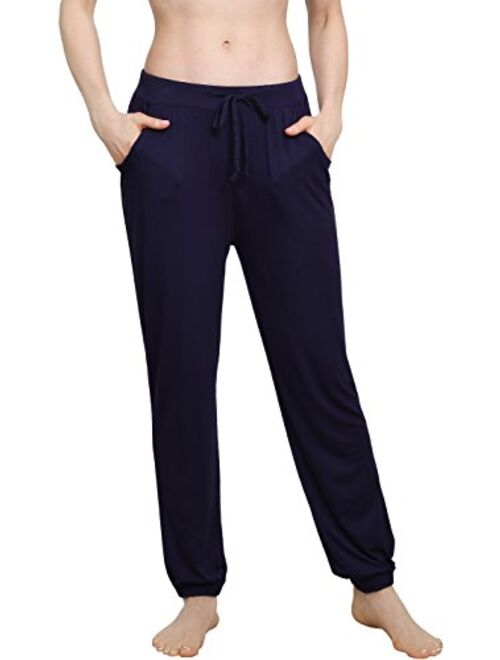 Vislivin Women's Stretch Knit Pajama Pants Modal Sleep Pant