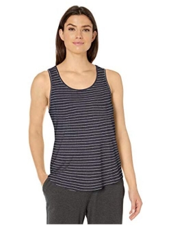 Women's Relaxed Fit Lightweight Lounge Terry Racerback Tank