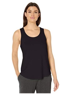 Women's Relaxed Fit Lightweight Lounge Terry Racerback Tank