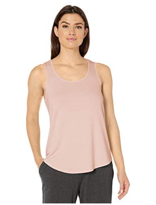 Amazon Essentials Women's Relaxed Fit Lightweight Lounge Terry Racerback Tank