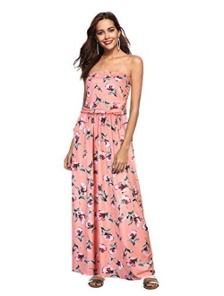 Leadingstar Women's Casual Beach Party Maxi Dress