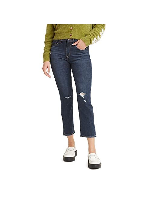 Levi's Women's 724 High Rise Straight Crop Jeans