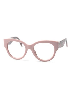 SOOLALA Ladies Modern Fashion Eyeglass Frame Cat Eye Reading Glass