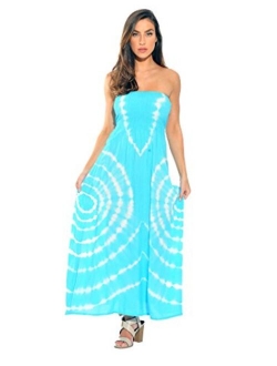 Riviera Sun Rasta Maxi Summer Dress for Women Long Sundress with Removable Straps