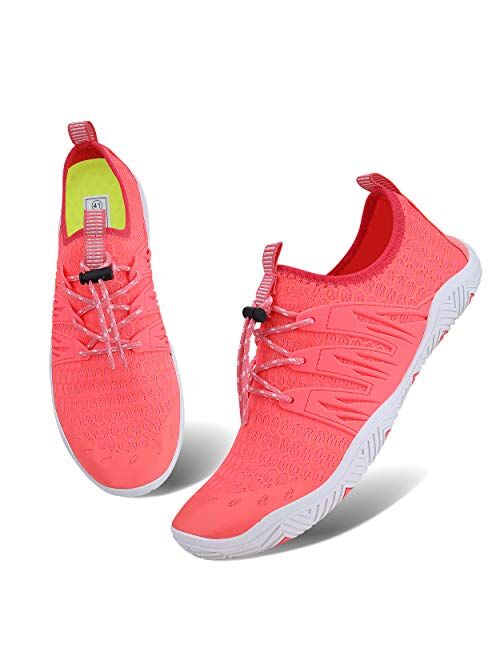 Men Women Water Sports Shoes Slip-on Quick Dry Aqua Swim Shoes for Pool Beach Surf Walking Water Park