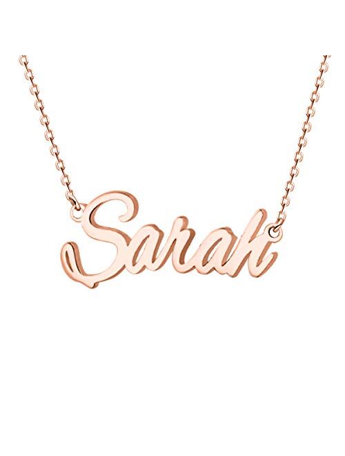 Custom Name Necklace Personalized, Customized Charm Necklace Jewelry Gift for Women