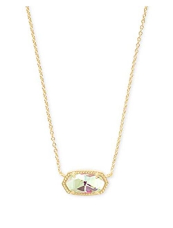 Elisa Pendant Necklace for Women, Fashion Jewelry, 14k Gold-Plated