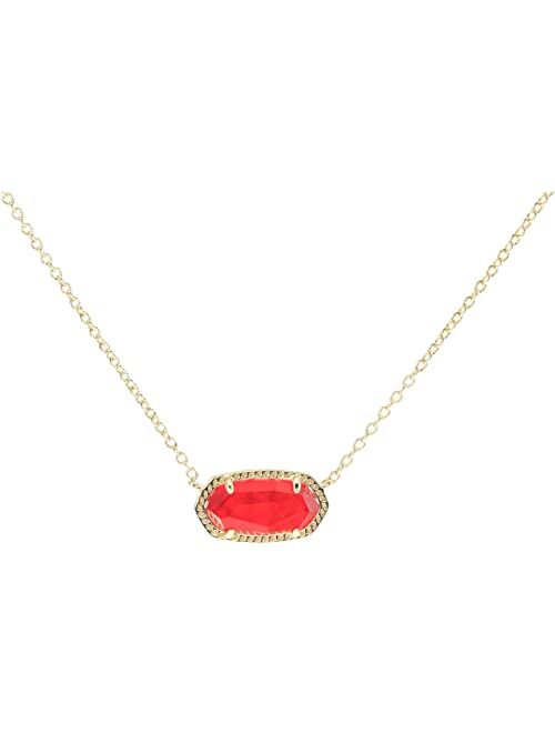 Kendra Scott Elisa Pendant Necklace for Women, Fashion Jewelry, 14k Gold-Plated