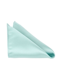 Pocket Square For Men 10x10 Solid Color Handkerchiefs Moda Di Raza
