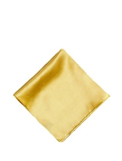 12" Pocket Square By Elite Solid In Silk Wedding