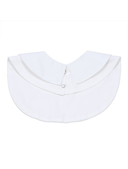 Anzermix Peter Pan Detachable Shirt Dickey Blouse False Collar 2 Colors