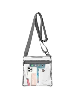 Clear Bag, F-color Clear Stadium Bag NFL, BTS Approved Concert Purse for Women