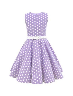 BlackButterfly Kids 'Audrey' Vintage Polka Dot 50's Girls Dress