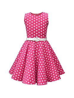 BlackButterfly Kids 'Audrey' Vintage Polka Dot 50's Girls Dress