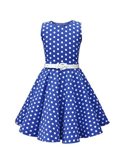 BlackButterfly Kids 'Audrey' Vintage Polka Dot 50's Girls Dress