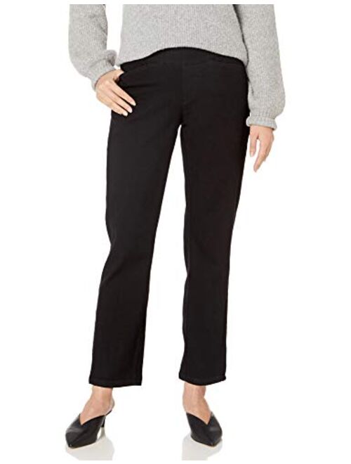 Chic Classic Collection Women's Easy-fit Elastic-Waist Pant