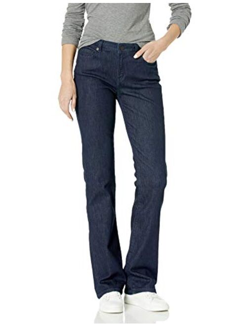 Amazon Essentials Women's Mid-Rise Slim Bootcut Jean