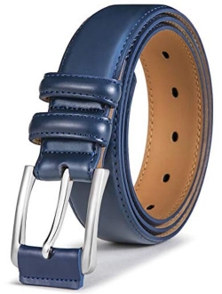 Mens Belt,Bulliant Genuine Leather Belt for Men's Dress Jeans Golf Belt