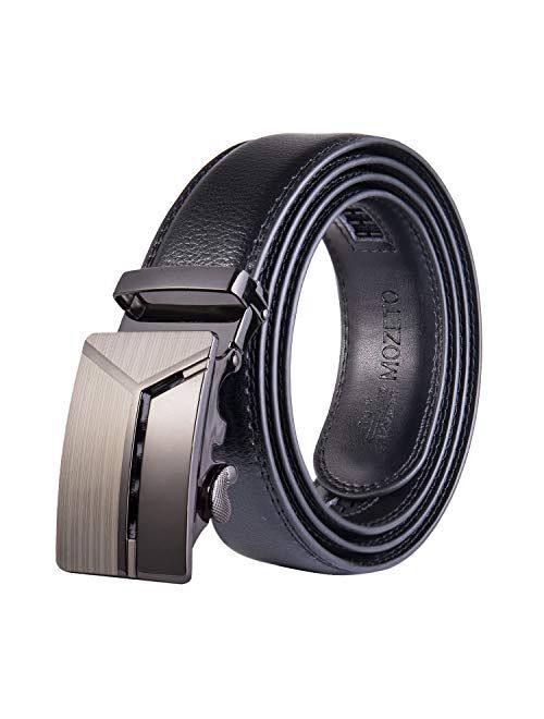 Buy MOZETO Ratchet Belts for Men, 1 3/8 inches Slide Belts for Men ...