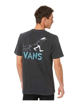Men's Cotton Printed Short Sleeve Crew Neck T-Shirt