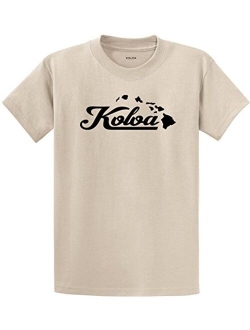 Koloa Surf Custom Graphic Heavyweight Cotton T-Shirts in Regular, Big and Tall