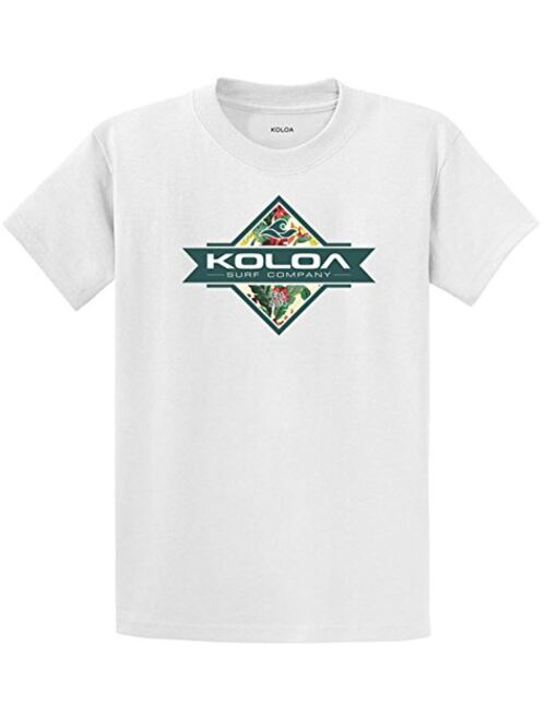 Koloa Surf Custom Graphic Heavyweight Cotton T-Shirts in Regular, Big and Tall