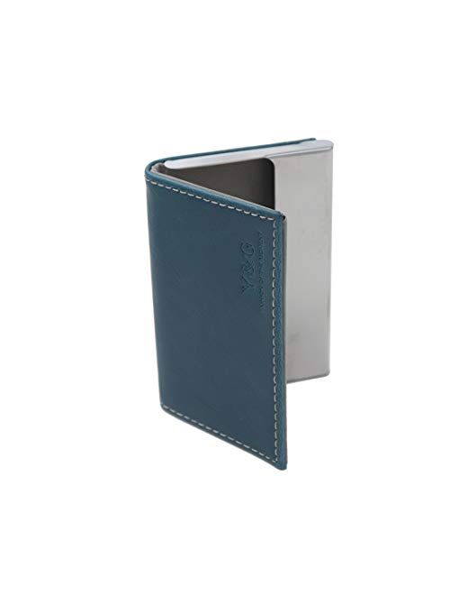 Y&G Men's Fashion Minimalist Leather PU Business Credit ID Card Holder with Magnetic