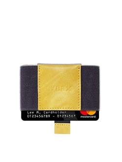 Minimalist Credit Card Holder Wallet - Elastic Front Pocket Slim for Men Women