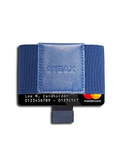 Minimalist Credit Card Holder Wallet - Elastic Front Pocket Slim for Men Women