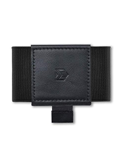 Minimalist Credit Card Holder Wallet - Elastic Front Pocket Slim for Men Women