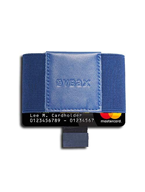 Minimalist Credit Card Holder Wallet - Elastic Front Pocket Slim for Men Women