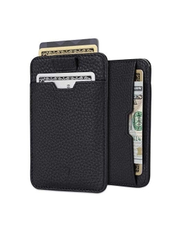 Vaultskin CHELSEA Slim Minimalist Leather Mens Wallet with RFID Blocking, Front Pocket Credit Card Holder