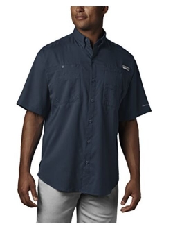 Men's PFG Tamiami II Short Sleeve Shirt, UPF 40 Sun Protection, Wicking Fabric