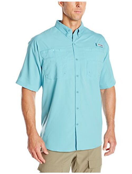 Columbia Men's PFG Tamiami II Short Sleeve Shirt, UPF 40 Sun Protection, Wicking Fabric