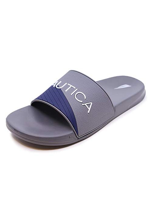 Nautica Men's Athletic Slide Comfort Sandal