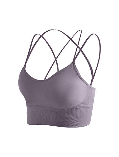 FIZILI Sports Bras for Women Activewear - Ladies Bras for Gym Yoga Running Fitness Workout