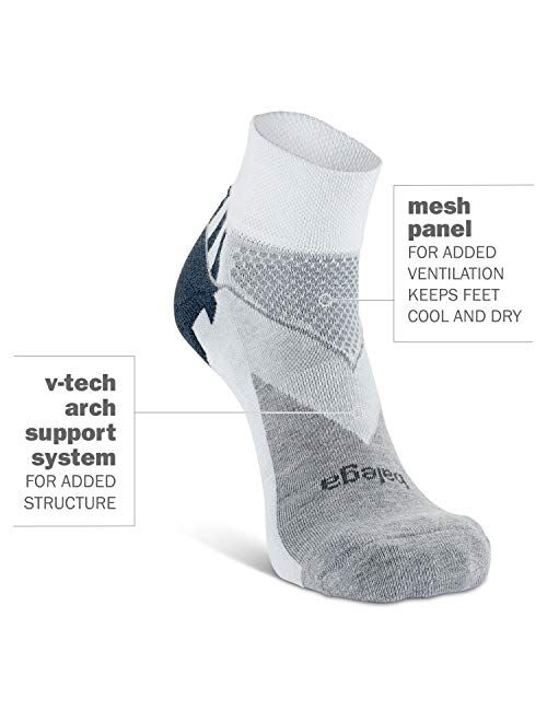 Balega Enduro V-Tech Quarter Socks For Men and Women (1 Pair)