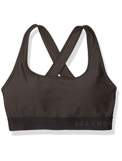 Women's HeatGear Mid Impact Crossback Sports Bra