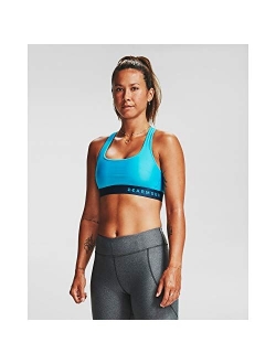 Women's HeatGear Mid Impact Crossback Sports Bra