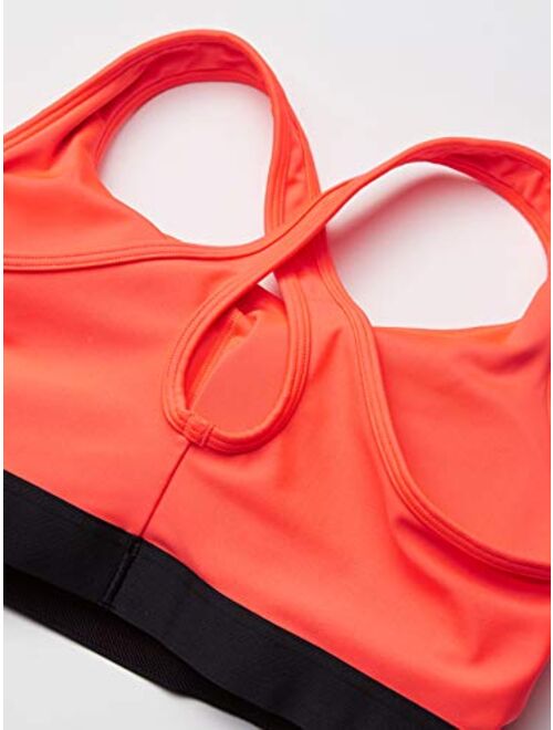 Under Armour Women's HeatGear Mid Impact Crossback Sports Bra