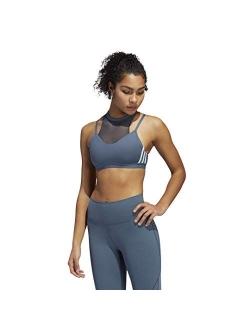 Women's All Me 3-Stripes Mesh Bra