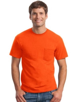 G2300 Adult Ultra Cotton Solid Short Sleeve Crew Neck T-Shirt with Pocket