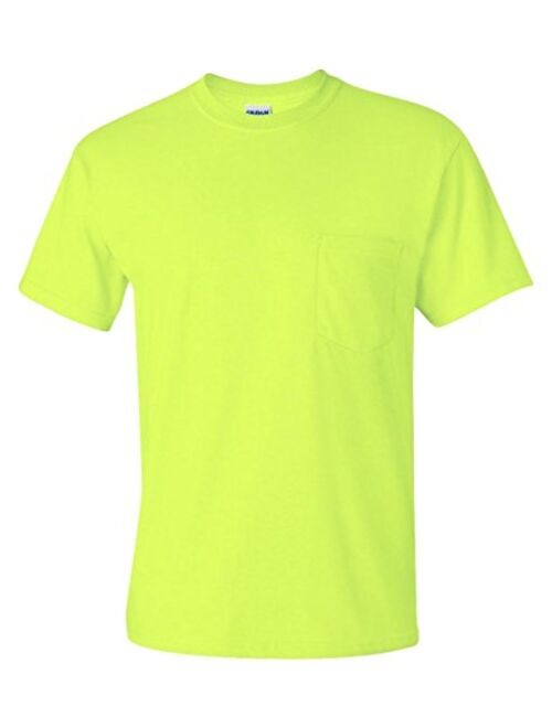 Gildan G2300 Adult Ultra Cotton Solid Short Sleeve Crew Neck T-Shirt with Pocket