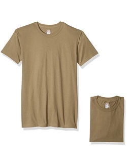 Men's 3 Pack - 100% Cotton Solid Short Sleeve Crew Neck T-Shirt