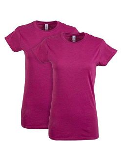 Women's Softstyle Cotton T-Shirt, 2-Pack