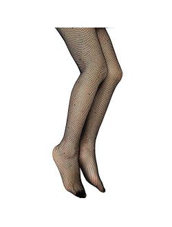 Amandir 4-5 Pairs Fishnet Stockings Womens Lace Mesh Patterned Fishnet  Leggings Tights Net Pantyhose